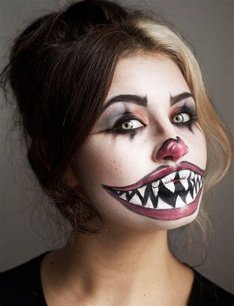 Maquillage Pour Halloween Femme Facile Halloween Makeup Clown