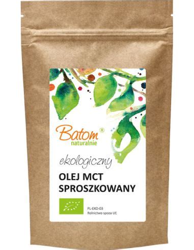 Ekologiczny Olej MCT W Proszku 100g BATOM BIO