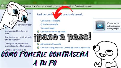 Como Ponerle Contrase A A Tu Computador Windows Paso A Paso