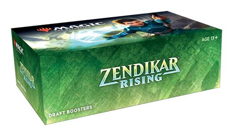 Magic the Gathering Zendikar Rising ZNR Sealed Draft Booster Box ...