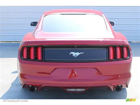 2017 Ruby Red Ford Mustang Ecoboost Coupe 123255860 Photo 7