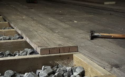 Workshop Floor From Scaffold Boards The English Woodworker Scaffold