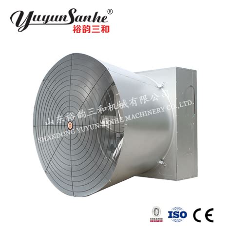 36in Yuyun Sanhe Wall Mounted Shutter Cone Fan With Heavy Hammer