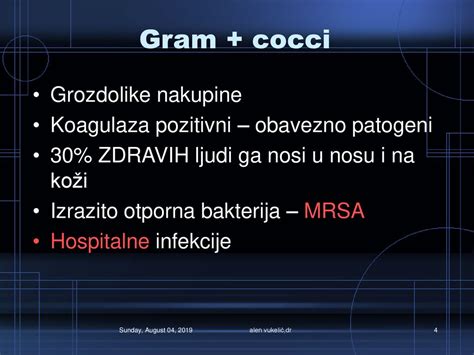 Staphylococcus Aureus Zlatni Stafilokok” Ppt Download