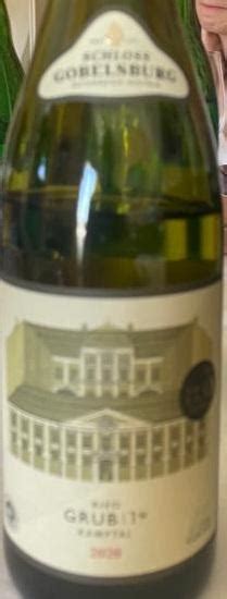 Schloss Gobelsburg Gr Ner Veltliner Tw Ried Grub Austria