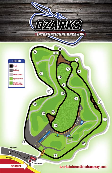 Track Map - Ozarks International Raceway - OIR in the Heart of the Ozarks