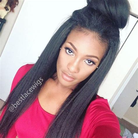 Middle Part Lace Closure With 3pcs Virgin Brazilian Hair Weaves Kinky