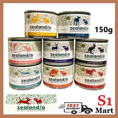 (Ready Stock) Zealandia Cat Food - 185g Natural Cat Canned Food Makanan ...