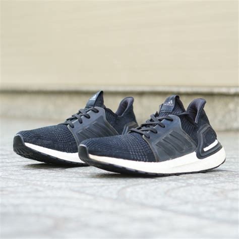 [ĐÃ Qua SỬ DỤng] Giày Thể Thao Adidas Ultra Boost 2019 Core Black Grey Five G54009 Secondhand