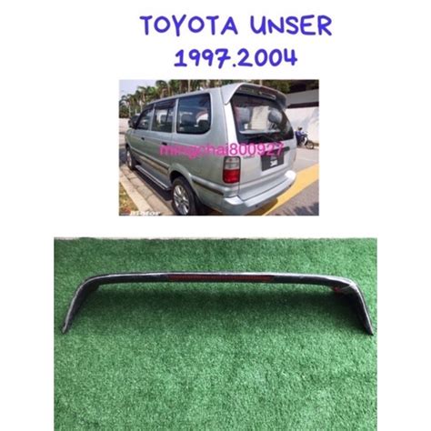 Readystocktoyota Unser Oem Rear Back Bonnet Bonet Trunk