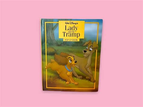 Vintage Disneys Lady And The Tramp Pop Up Book Etsy Canada