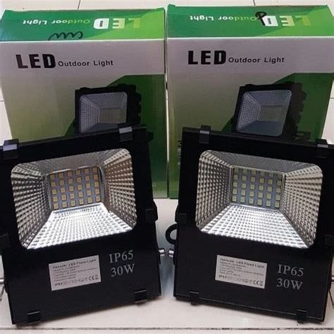 Jual Lampu Led Sorot W V Flood Light Outdoor Henseki Di Lapak