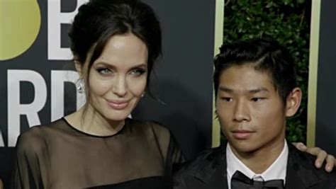 Angelina Jolies Brings Son Pax As Her Plus One To The Golden Globes