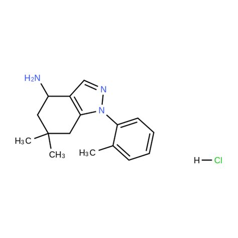 1242339 61 2 6 6 Dimethyl 1 O Tolyl 4 5 6 7 Tetrahydro 1H Indazol 4