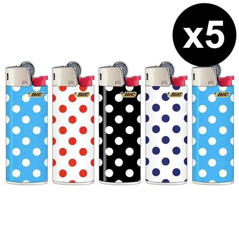 Briquet Bic Mini Pois X Briquets En Lot Mistersmoke