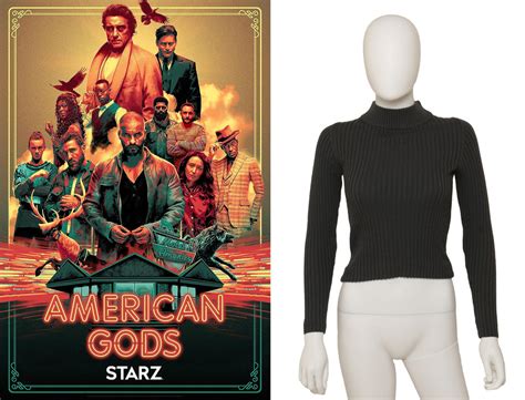 Neil Gaimans American Gods Sweater Worn By Actress Emily Browning As