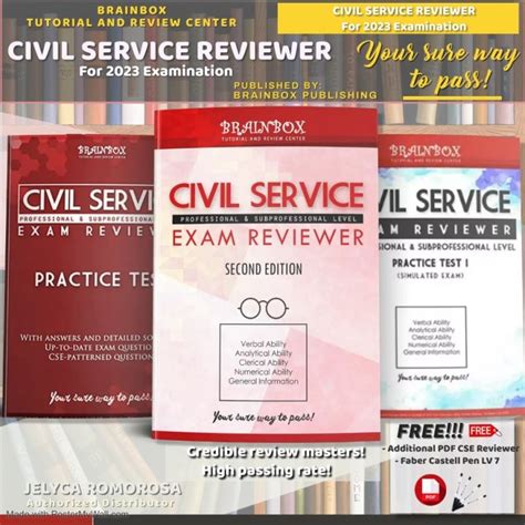 Brainbox Civil Service Reviewer Examination Lazada Ph