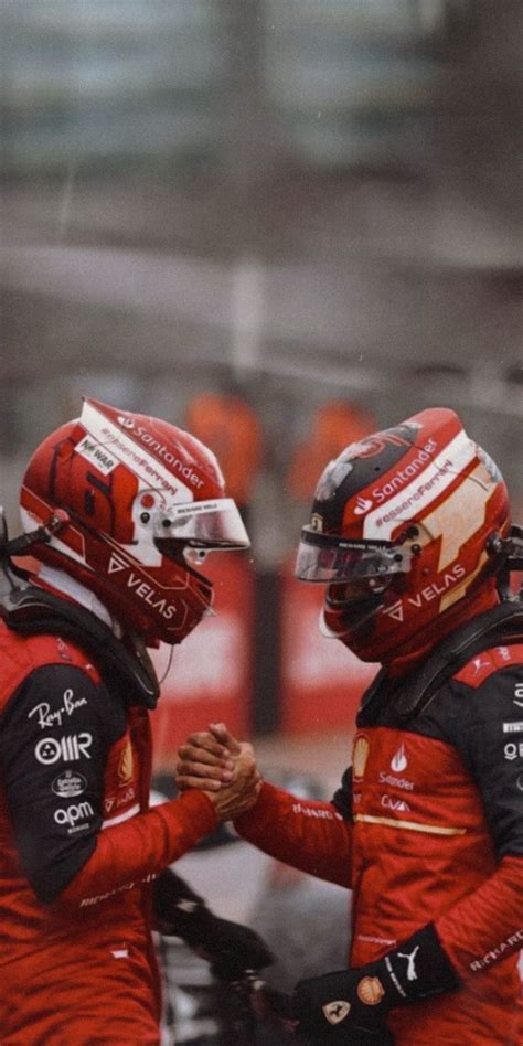 Charles Leclerc And Carlos Sainz Wallpaper Ferrari Formula Ferrari F