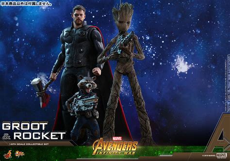 ムービー・マスターピース 『アベンジャーズインフィニティ・ウォー』16スケールフィギュア グルート＆ロケット Amiamijp あみあみ