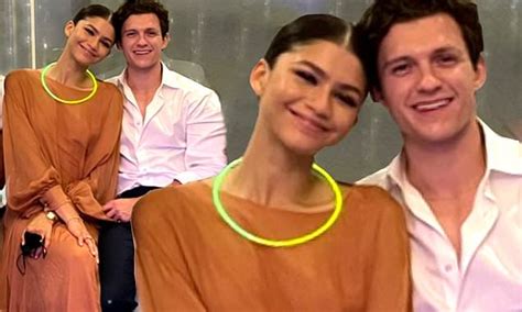 Zendaya And Tom Holland Look Lucky In Love At A Wedding One Month