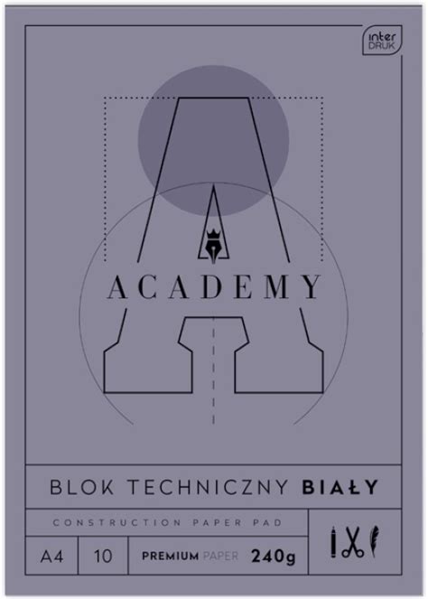 Blok Techniczny Academy A Kartek G Gruby Premium