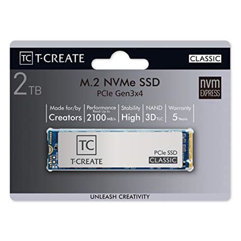 TEAMGROUP T Create Classic 2TB M 2 PCIe 2280 NVMe 1 3 Internal SSD Up