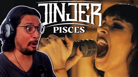 Reacting To Jinjer For The First Time Pisces Live Session Youtube