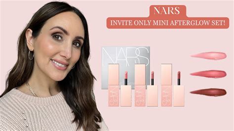 NARS AFTERGLOW BLUSH REVIEW 3 SHADES Invite Only Mini Set YouTube