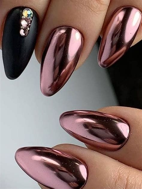 The Best Chrome Nail Ideas To Copy Stylish Belles Sns Nails Colors