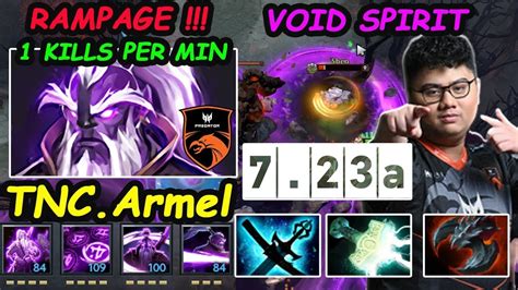 Tnc Armel Void Spirit New Hero Midlane Rampage Dota Pro