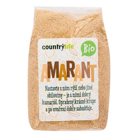 Amaranth Organic 500 G Country Life Countrylife Bio