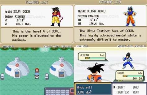 Pokémon Dragon Ball Z Team Training ROM - Nintendo GBA