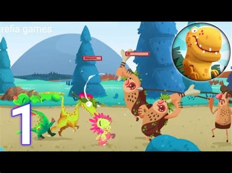 Dino Bash Dinosaur Battle Gameplay Walkthrough Part 1 Got T Rex