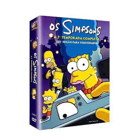 Box Coleção Os Simpsons 7 Temporada 4 Dvds no Shoptime