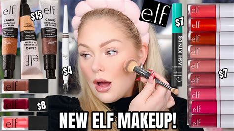 Testing All New Viral Elf Makeup 🤩 Camo Liquid Blush Hydrating Cc