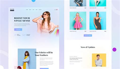 How To Create Online Clothing Store Using Fashion Website Template In