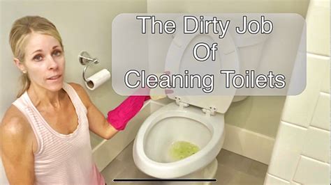 Step By Step Cleaning A Dirty Toilet Youtube