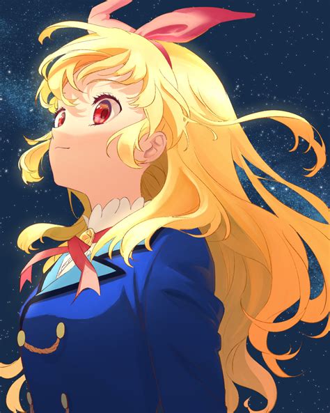 The Big Imageboard Tbib 1girl 6 Raboshi Aikatsu Aikatsu Series Blonde Hair Blue