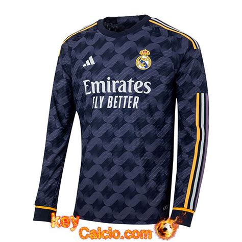 Siti Per Le Nuove Maglie Calcio Real Madrid Seconda Manica Lunga