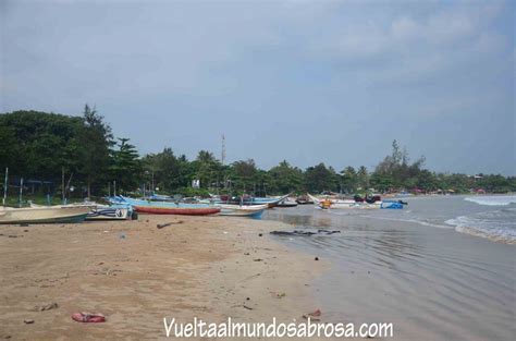 Playa y buen tiempo como nos apetecía etapa 8 de Tissamaharama a