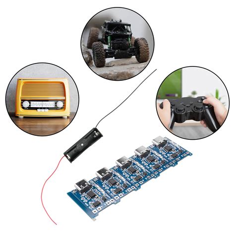 Charging Module Type C USB Lithium Charging Board BMS 5V 1A Li Ion