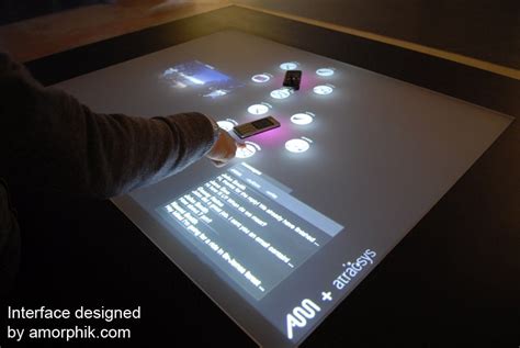 Touch Screen Table Top F Wall Decoration