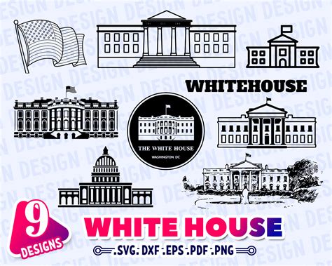 White House Silhouette