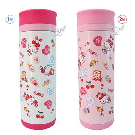 Hello Kitty 不鏽鋼保冷保溫杯350ml 2選1 91165608 【小品館】 Pchome 24h購物