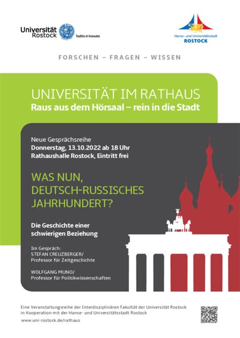 Voller Rathaussaal zum Start der neuen Gesprächsreihe UNIVERSITÄT IM