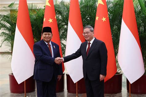 Temui PM Li Qiang Prabowo Bahas Penguatan Kerja Sama RI Tiongkok