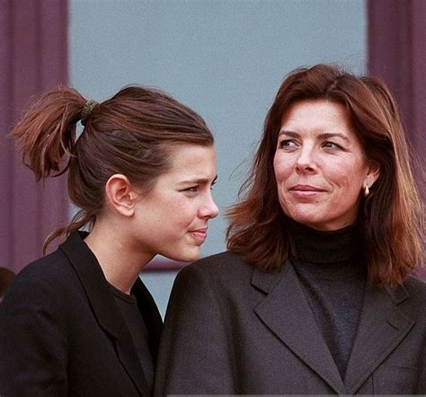 Princess Caroline Of Monaco And Her Daughter Charlotte