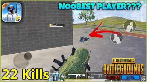 Noobest Player In PUBG MOBILE LITE Epic Squad Wipe Gameplay YouTube