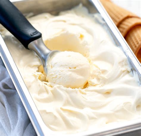 Homemade ice cream without heavy cream, 50% off
