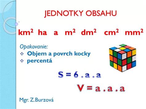 Převody jednotek v obsahu